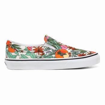 Vans Multi Tropic Classic - Naisten Slip-on kengät - Monivärinen Sininen/Valkoinen